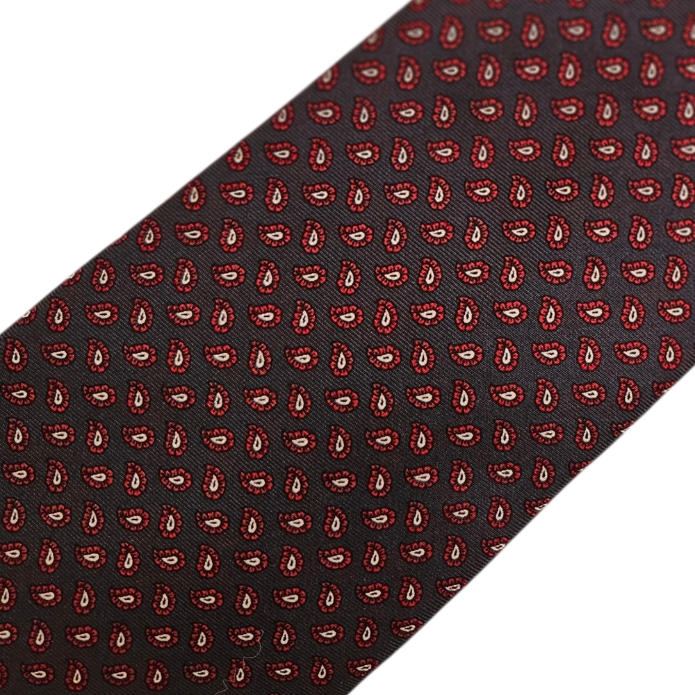 vintage tie 100% silk handmade in England